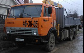 Услуги манипулятора Камаз
