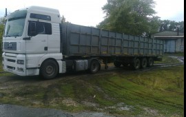 МАН ТГА прицеп кегель борт