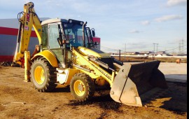 Аренда экскаватора погрузчика New Holland