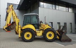 Аренда экскаватора погрузчика NEW HOLLAND B115-4PS