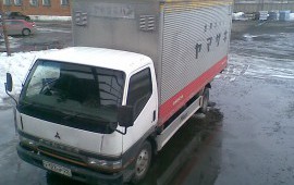 Грузоперевозки межгород! митсубиси кантер (будка)