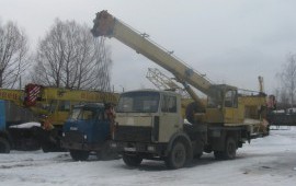 Аренда автокроана МАЗ-КС-35715