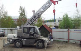 Аренда японского компактного автокрана КАТО / автовышки