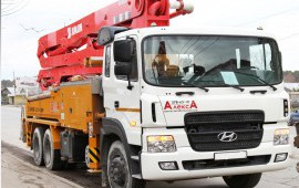 Аренда автобетононасоса