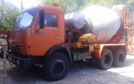 Аренда автобетоносмесителя (миксера) 5 куб.