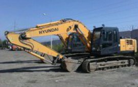 Аренда экскаватора Hyundai-210 (1м3)