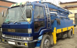 Услуги автобетононасосов