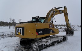 Аренда экскаватора САТ 320DL, 1.2 м3