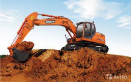 Экскаватор Гусеничный Doosan 225 Ковш 1.2 м3 в ГАБАРИТЕ