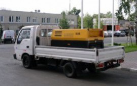 Услуги, аренда компрессора
