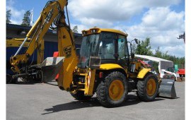 Аренда экскаватора- погрузчика JCB 3cx