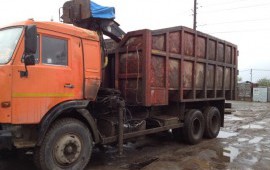 Услуги ломовоза. Вывоз мусора, металлолома.