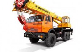 Аренда автокрана 25 тн
