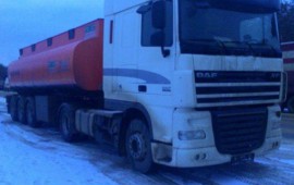 Перевозка груза автоцистерной, аренда бензовоза