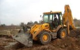 Услуги экскаватора погрузчика JCB