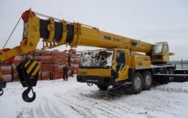 Аренда автокрана грузоподъемностью 40 тн. в Севастополе