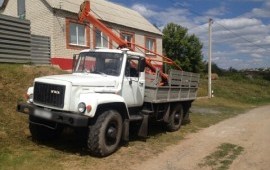 Аренда бурильно-крановой машины (ямобура)