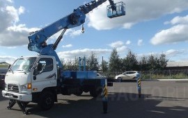Автовышка Dasan DS-280L на базе Hyundai HD 78