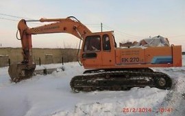 Аренда экскаватора Кранэкс ЕК-270 ва Усинске