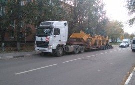 Негабаритные грузоперевозки, аренда трала