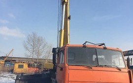 Автокран ЮрМаш Юргинец КС-55722-1