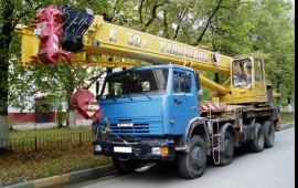 Услуги автокрана 25-32т