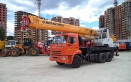 Аренда автокрана 14, 16, 25, 32, 50, 100Т