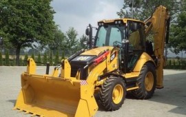 Аренда экскаватора погрузчика CAT428E