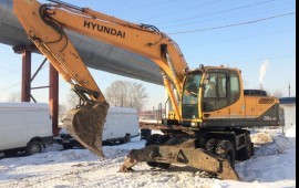 Аренда экскаватора HYUNDAI 210. ковш 1м3, 2014 год