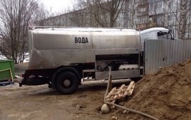 Вода. Доставка питьевой воды. Водовозка