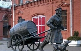 Доставка воды автоцистерной