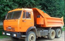 Доставка самосвалом