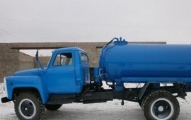 Доставка воды для полива