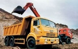 Песок с доставкой самосвалами
