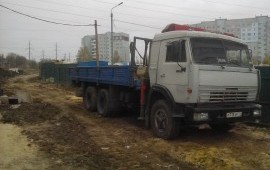 Услуги крана-манипулятора