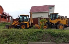 Фронтальный погрузчик