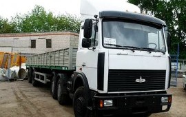 Перевозка 20 тонн открытый борт 13,5м