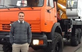 Автокран вездеход стрела 31 метр овоид