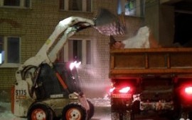 Уборка и вывоз снега механизированным способом