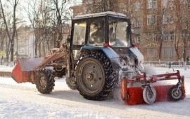 Уборка и вывоз снега с территории
