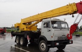 Услуги автокранов