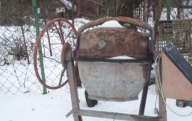 Бетономешалка в аренду