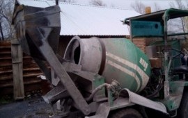 Мобильный бетоносмеситель