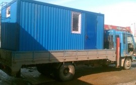 Аренда строительной бытовки Габаритная
