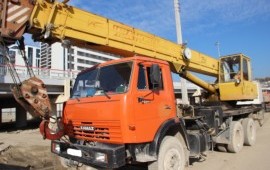 Заказ АВТОКРАНА 25т.