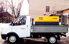 Аренда компрессоров с отбойными молотками