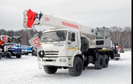 Аренда автокрана, 25 тн. 28 м.
