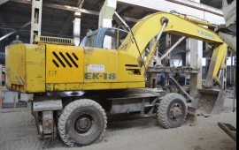 Аренда колесного экскаватора ЕК 18