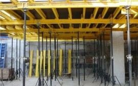 Монолитные работы, аренда опалубки перекрытия