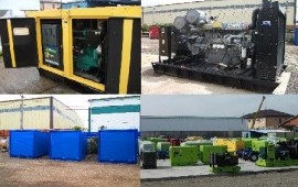 Дизельные генераторы электростанции ДГУ ДЭС